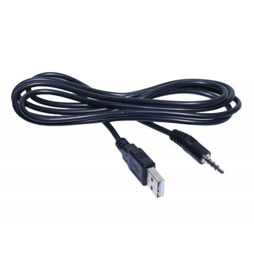 Kábelcsatlakozó 3,5 mm-es dugó – USB-dugó/1,5 m 