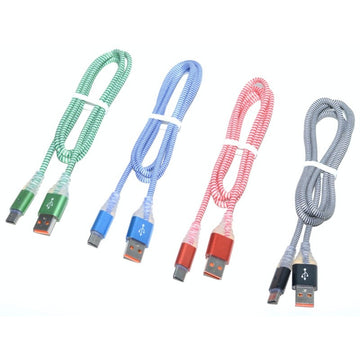 Kábel USB-duga a C típusú dugaszhoz, Led D8-32C-vel