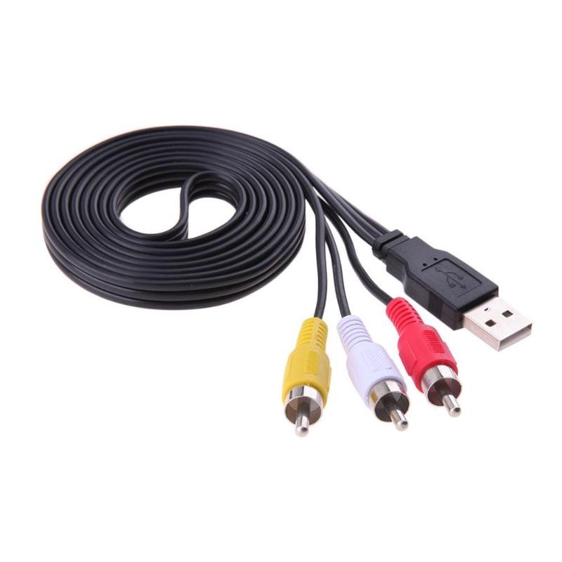 Cablu USB Tata-3RCA Tata/3m - Frize