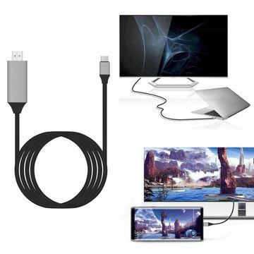 C 3.1 típusú USB kábel - HDMI 2.0 / 4K*2K / 2m