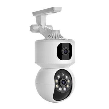 4 MP-es kétlencsés megfigyelő kamera, zoom, IP és PTZ / V380