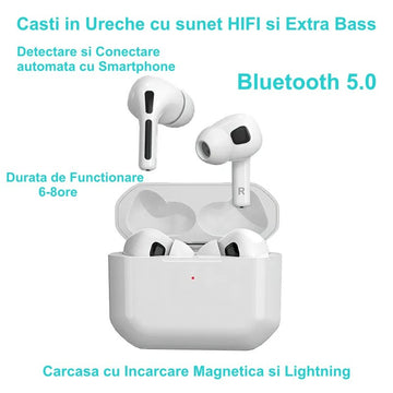 Audio Pro 2 Extra Bass + HD Sound Bluetooth 5.0 fejhallgató