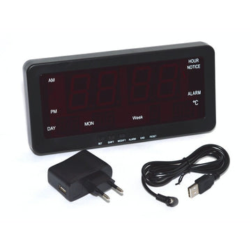 Óra 1008 Kék Led 28,8 x 11,2 x 4,5 cm