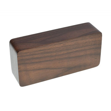 Óra 1299 Barna fa és piros LED, 15x7x4cm