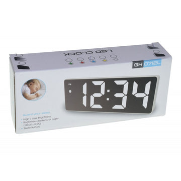 Fehér tüköróra kék LED fénnyel, GH-0712L