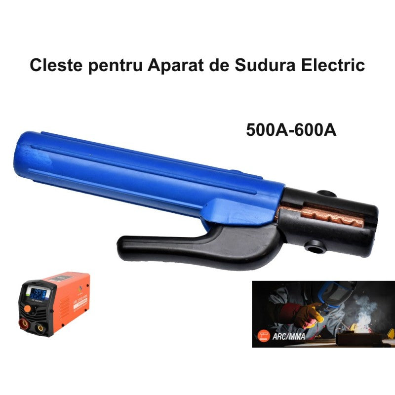 Clește Profesional pentru Aparat de Sudură 500A-600A – Accesoriu Esențial pentru Sudură Electrică și Inox