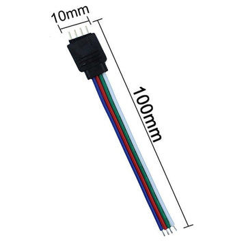 4 vezetékes RGB szalagcsatlakozó