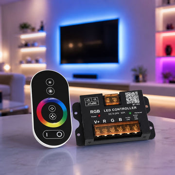 Controler LED RGB Bluetooth 5-24V 30A BT103 – Controller pentru Bandă LED RGB cu Control din Telefon