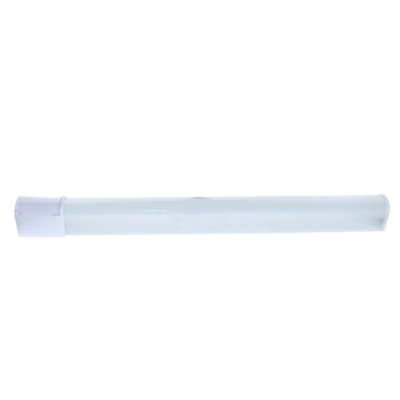 Fehér fürdőszoba LED ház, aljzattal, 15w, 6500K, hideg fény, IP44 védelemmel