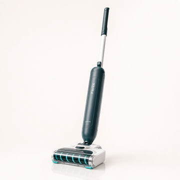 Aspirator Vertical fără Fir Frize Q-XC3, Mop Electric pentru Podele, Curățare Umedă și Uscată, Design 2 în 1