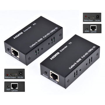 HDMI hosszabbító 60 m, Utp/Ftp Cat 5E/6-on keresztül