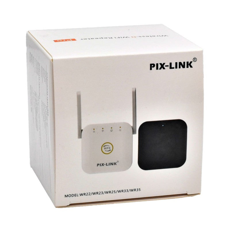 Extender Wireless N cu 2 Antene, 300Mbps, Pix-Link WPS