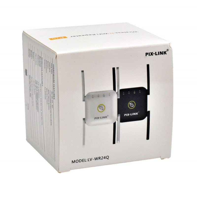 Extender Wireless N cu 4 Antene, 1200Mbps, Pix-Link WPS/WR24Q