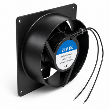 Négyzet-kerek ventilátor 120x120x38mm, 220V AC