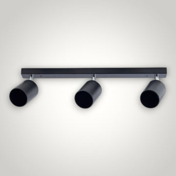 Spot Liniar Reglabil Negru, 3 X GU10, 450mm