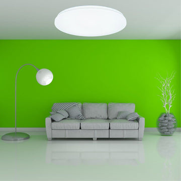Plafonieră LED Slim Milky 32W, 6500K, Ø375 mm