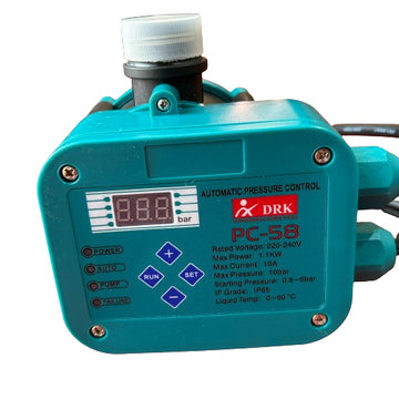 Presostat Electronic PC-58 cu Presiune de 9.5 Bar – Dispozitiv de Control pentru Sisteme Pneumatice și Compresoare