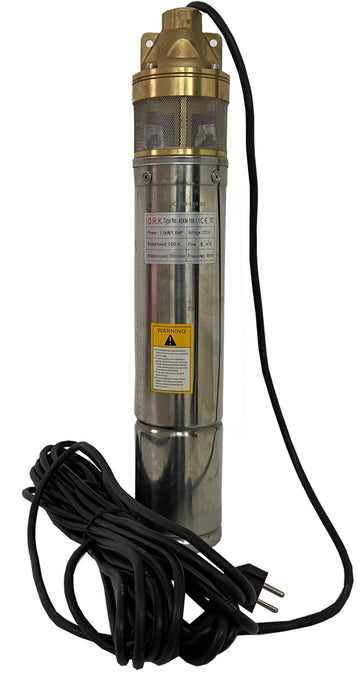Pompă Submersibilă cu Turbină 4SKM-150, 1.1KW – Soluție Eficientă pentru Irigații și Extracție Apă