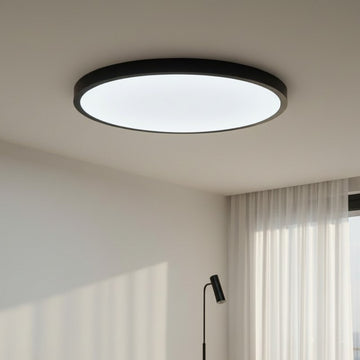 Plafonieră LED Versa, IP40, Ramă Neagră, Fi300, 24W, 3000-6500K