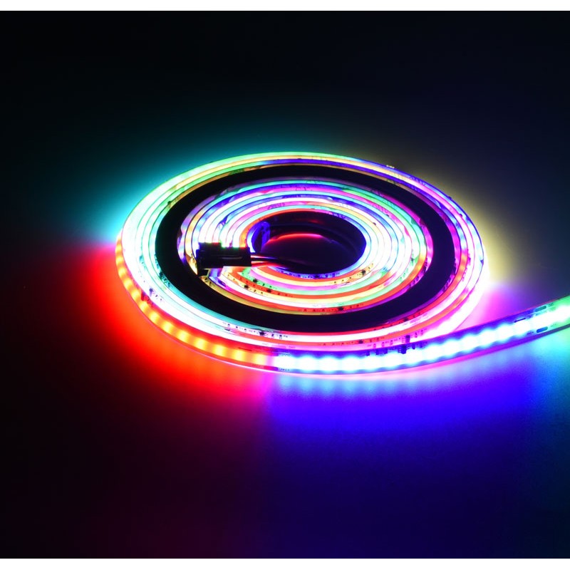 Banda LED Digitală Magic RGB 420D, 24V, 10mm, 15W/m, RA 90, IP 20, Rola 5m