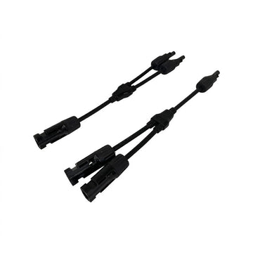 Set Cablu Adaptor Solar MC4 Tip Y, Conector Ramificare 1000V, Compatibil 4-6 mm²