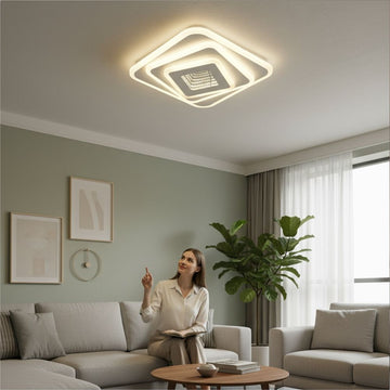 Plafonieră LED Naiad, 96W, 6100lm, 3000K-6500K