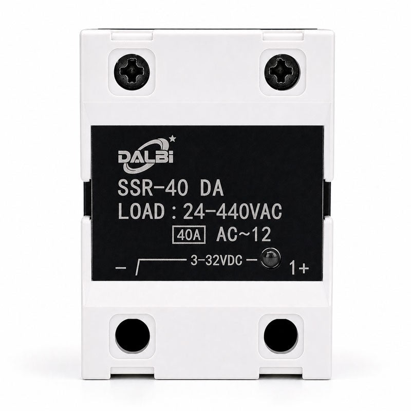Releu Static SSR-40 DA 40A, 24-440V AC, Control 3-32V DC