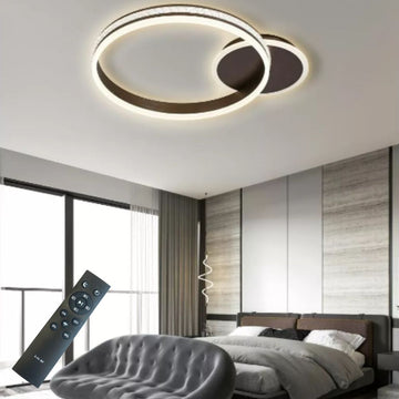 Lustră LED Diotima, 100W, 5500lm, 3000K-6500K, Telecomandă, 500mm