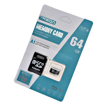Card Micro SDXC 64GB 100MB/s UHS A1 - Memorie Rapidă pentru Smartphone-uri, Tablete și Camere Foto