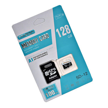 Card Micro SDXC 128GB 100MB/s UHS A1 – Stocare Rapidă pentru Smartphone-uri, Tablete și Camere Foto