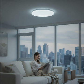 Plafonieră LED Milky Fi300, 18W, 6400K, Lumină Rece