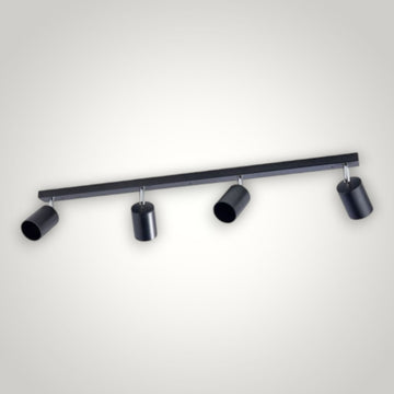 Spot Liniar Reglabil Negru, 4 x GU10, 800mm
