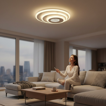 Plafonieră LED Albiorix, 75W, 5000lm, 3000K-6500K