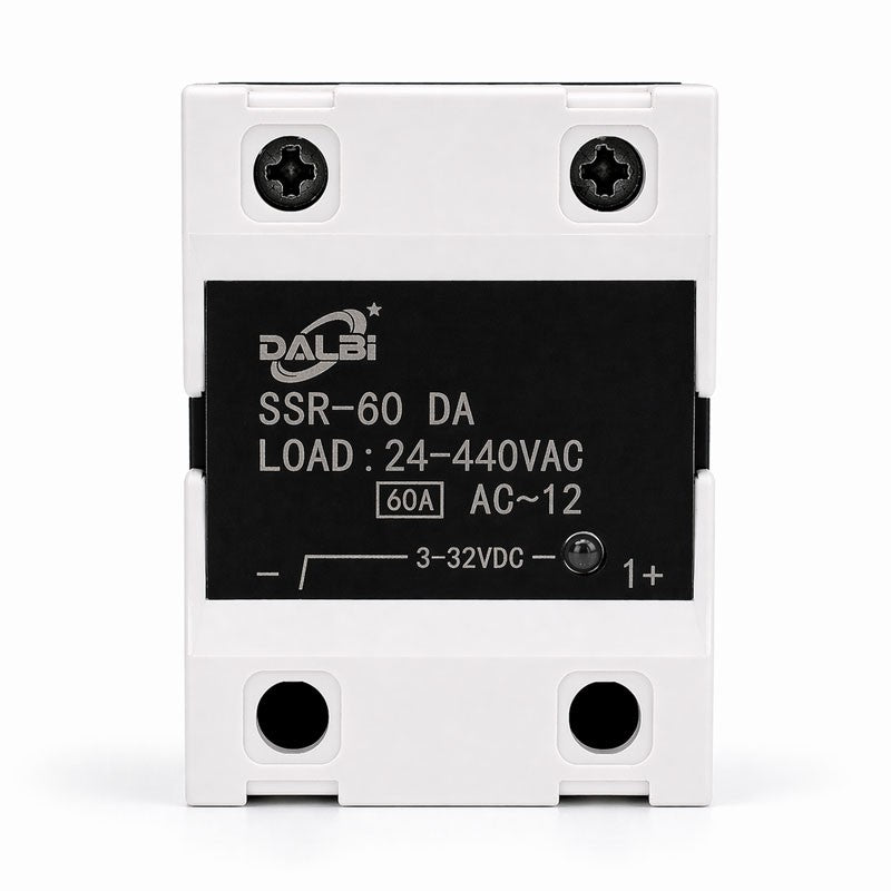 Releu Static SSR-60 DA 60A 24-440V AC, Control 3-32V DC