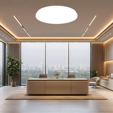 Plafonieră LED Slim Milky 12W, Ø255 mm, 6500K, Lumină Rece
