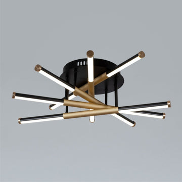 Lustră LED Manta, 84W, 2300lm, 3000K-6500K, IP20, 600mm, Telecomandă