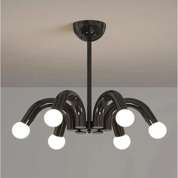 Lustră Hester Negru, 6xE27, 42W, 540x650mm