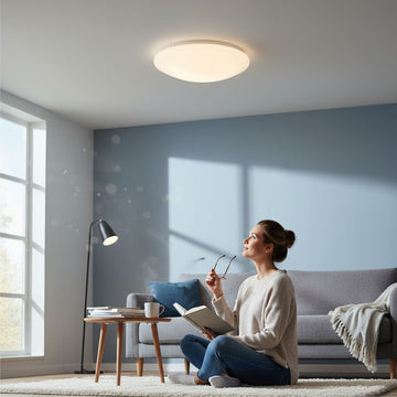 Plafonieră LED Aries Rotundă, fi425, 48W, 4000K, Lumină Neutră
