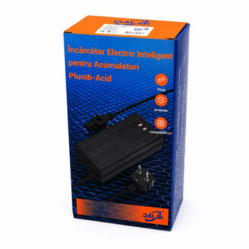 Încărcător Inteligent 60V 58Ah, Redresor Automat Baterii Plumb-Acid pentru Scuter Electric