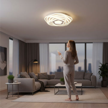 Plafonieră LED Surtur, 125W, 8550lm, 3000K-6500K