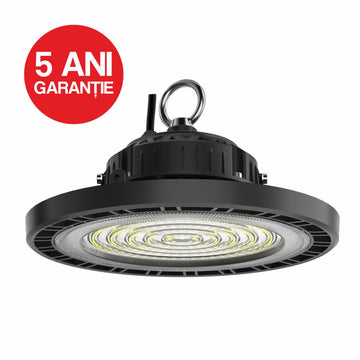 Corp Iluminat Industrial LED UFO, 100W, Ø290mm, Lumină Rece