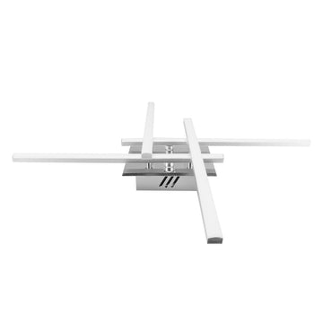 Lustră LED Axis Alb, 4 Brațe, 50W, 4580lm, 700x700x100mm