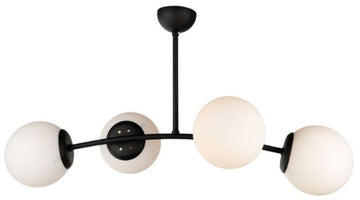 Candelabru Marla Negru, 4xE27, 60W