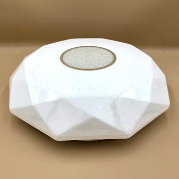 Plafonieră LED Diamant Cu Inel Decorativ, Ø400mm, 24W, 1680Lm, 6500K