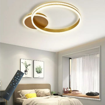 Lustră LED Hydra, 100W, 6300lm, 3000K-6500K, Telecomandă, 500mm