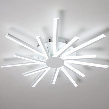 Lustră LED Sun, 86W, 3000K-6500K, 7100LM, 500x500x80mm