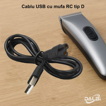 Cablu USB RC Tip D pentru Mașina de Tuns Ras TXD12