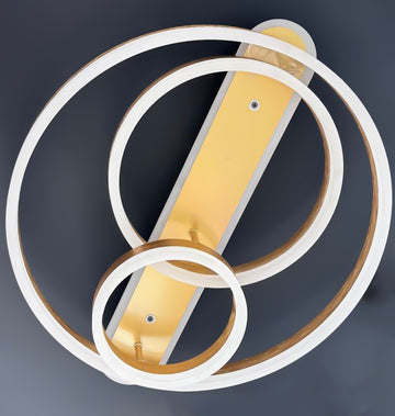 Lustră LED Themis, 115W, 6800lm, 3000K-6500K, Cu Telecomandă, 200+300+500mm