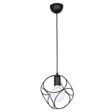 Lustră Selanik Negru, 1XE27, 60W