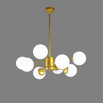 Lustră Cosmo Auriu, 6xE27, 42W, 700x200mm